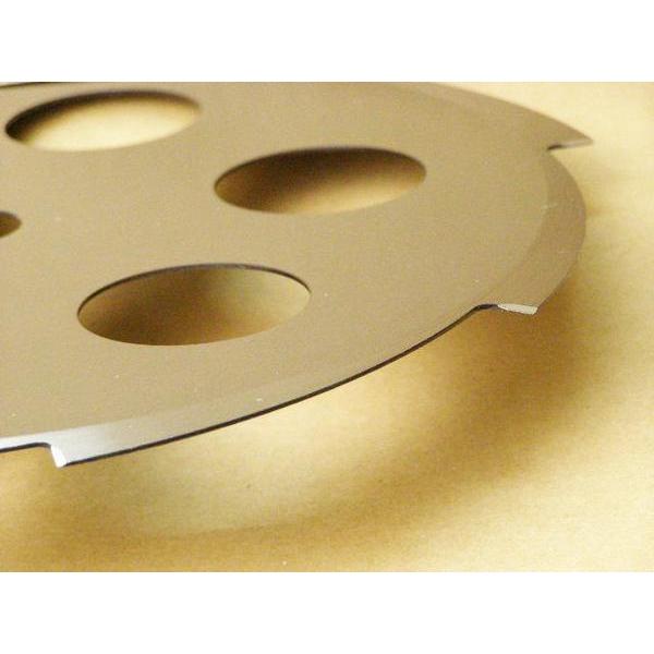 刈払機 刃 ツムラ 8枚刃 磨穴付305&times;1.25 10枚 刈払刃 草刈用