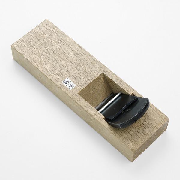 飛鳥 小鉋 48mm 青紙2号 極軟鉄 白樫7寸台 ヒナ型 二枚鉋 日本製