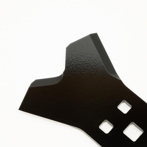 草刈機　替刃　乗用モア　5組10枚　日本製　フリー刃　新形状　Wカット70　黒
