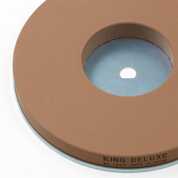 光明石　健康器具　1個 キング 丸砥石 KD#1000 中砥石 新興ホームスカッターSTD-180E用
