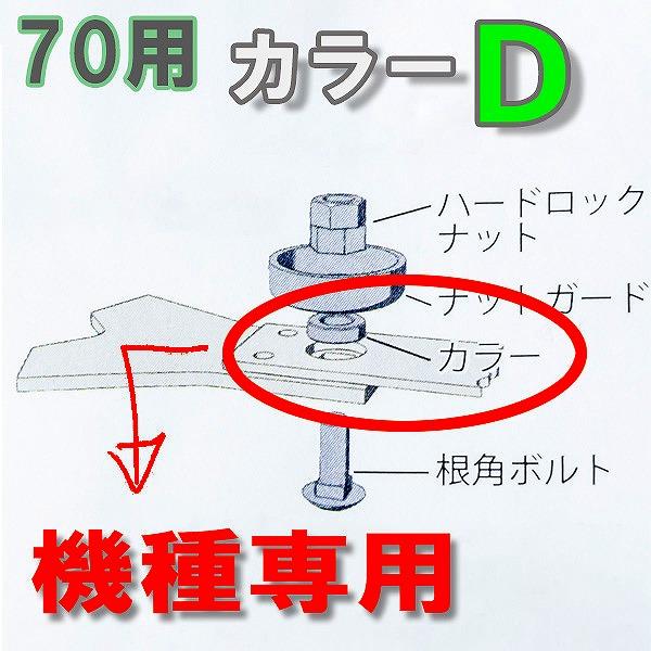 草刈機 替刃 乗用モア フリー刃 新形状 Wカット 70用 カラー D 日本製