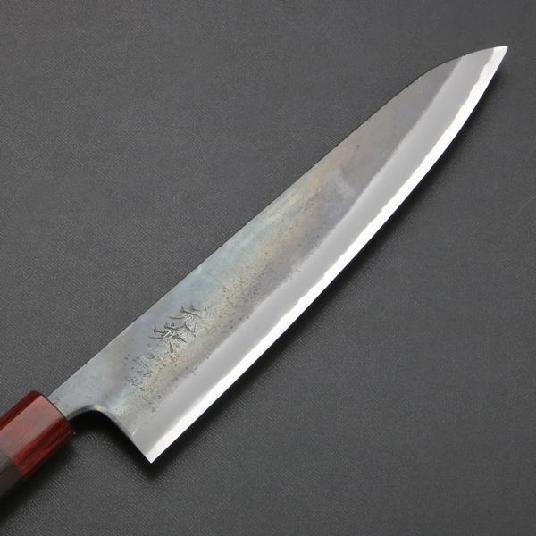 元兼 和牛刀 240mm 両刃 青紙スーパー 割込み 黒打ち仕上げ 土佐 元兼 和牛刀 240mm 両刃 青紙スーパー 割込み 黒打ち仕上げ 土佐