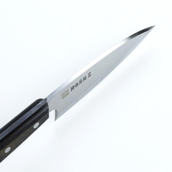 出刃包丁 片刃 150mm ステンレス 黒合板柄 日本製 : ほんまもん ヤフー