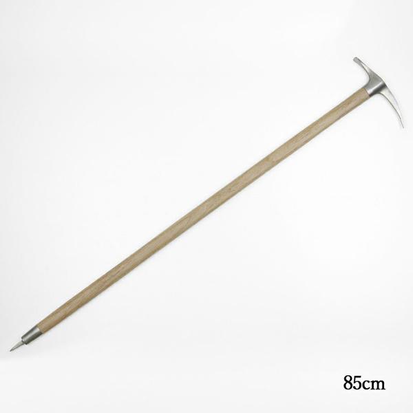トレッキ 85cm 職人手造り 本格 登山杖 登山用品 | 