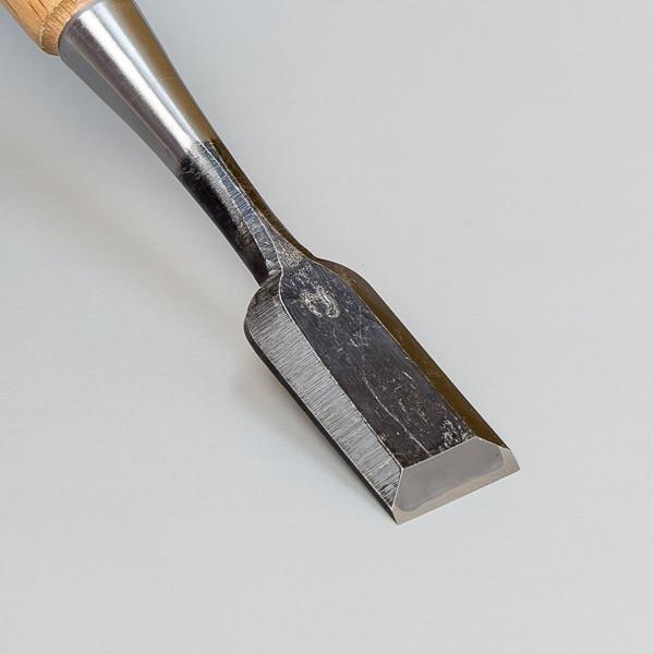 ねずみ 追入鑿 30mm 赤樫柄 播州三木 職人手造り 大工道具 鑿 のみ