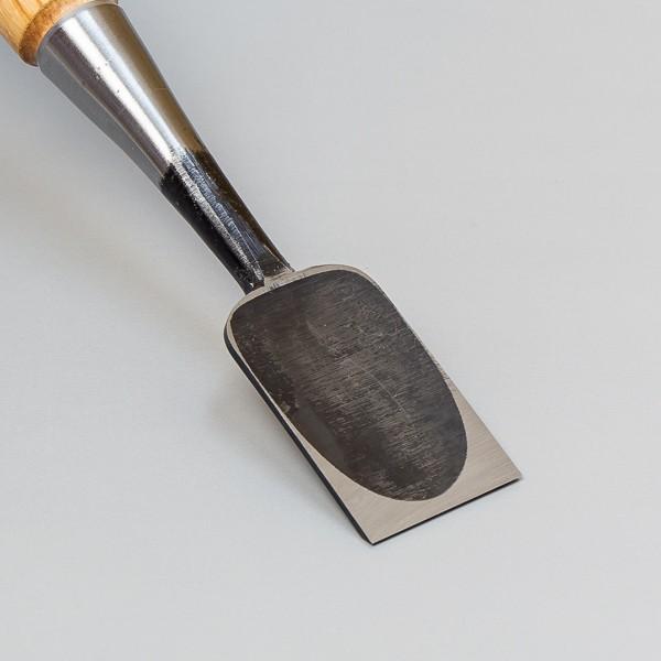 ねずみ 追入鑿 36mm 赤樫柄 播州三木 職人手造り 大工道具 鑿 のみ ノミ 大入ノミ |  | 02