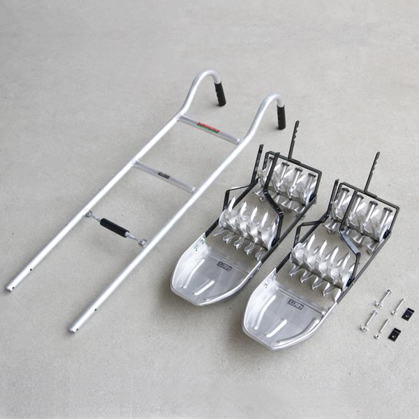 代引き不可 アルミ製 水田中耕除草機 二条押し AW-75 田車 メーカー