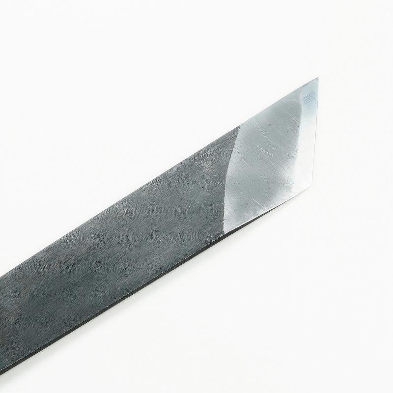 鰻裂き包丁 片刃 33mm 大阪型 青紙鋼 鋼付 日本製 : ほんまもん ヤフー