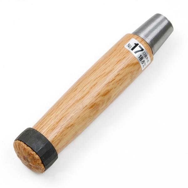 スーパーハンドル  No.17 叩き鑿 交換用 木柄 口金外径18.6mm | 