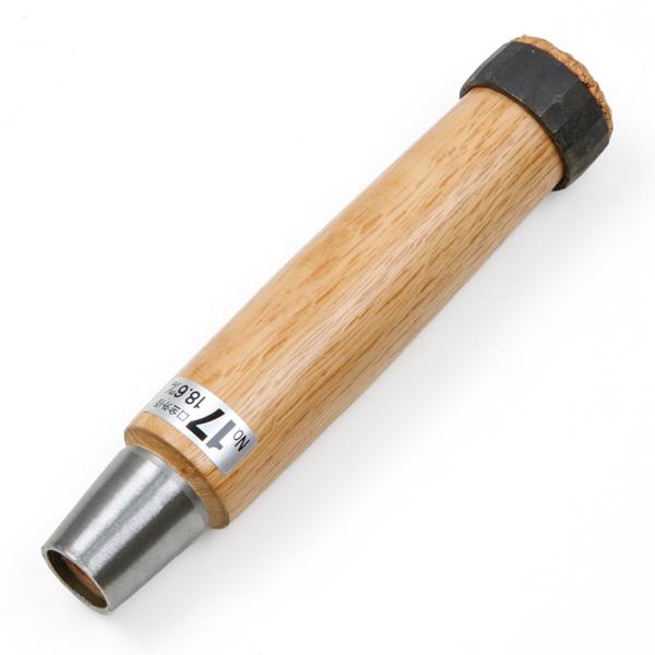 スーパーハンドル  No.17 叩き鑿 交換用 木柄 口金外径18.6mm |  | 01