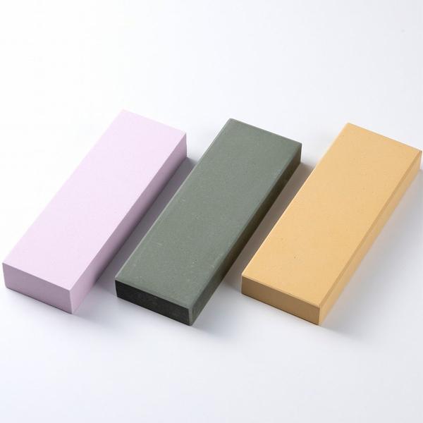 天然砥石 日照山合砥 戸前緑板 色物 中硬目 レーザー型1403g鉋鑿包丁