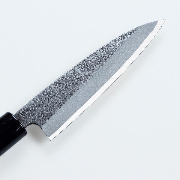 美貴久 万能包丁 片刃 120mm白紙2号 鋼付 槌目仕上げ 日本製 |  | 03