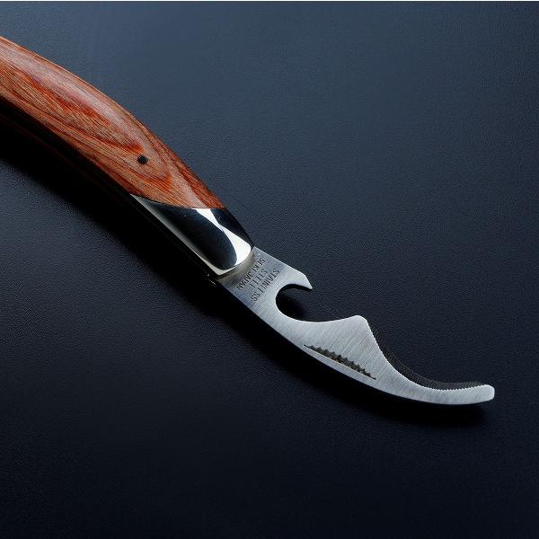 名入れ可能 ATHRO アスロ ソムリエナイフ ナチュラルウッド ステンレス  