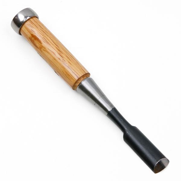 細工鑿 丸型 15mm 白紙2号 赤樫柄 一般向け : ほんまもん ヤフー 