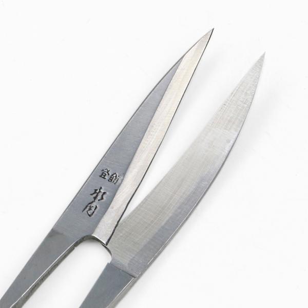 水月 握り鋏 120mm 反り刃 手打ち鍛造品 糸切り : ほんまもん ヤフー 