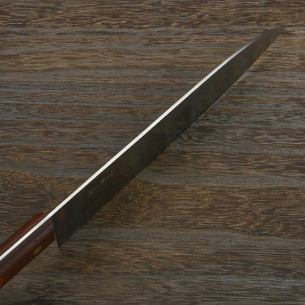 源 助久 牛刀 240mm 巾広 SK鋼 ローズ柄 : ほんまもん ヤフーショップ