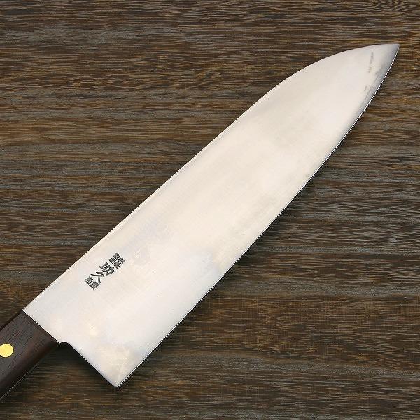 源 助久 牛刀 270mm 巾広 SK鋼 ローズ柄 : ほんまもん ヤフーショップ