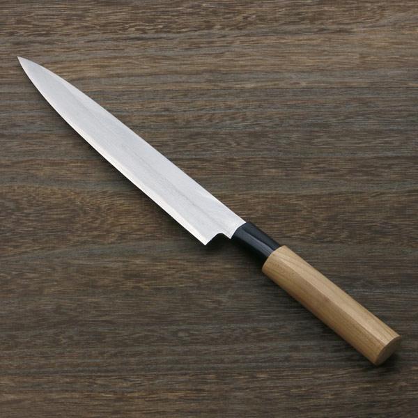 名入れ無料 お魚捌きセット 左利き用 出刃包丁 片刃 150mm 柳刃包丁