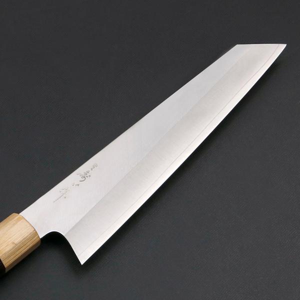 三寿ゞ作 和牛刀 両刃 210mm 切付型 V金10号 ステンレス割込み 紫檀