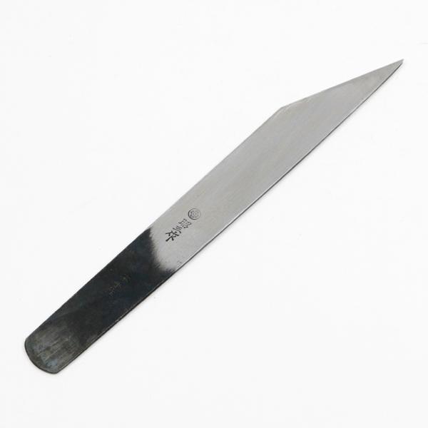 昭三作接ぎ木小刀24ミリ直型 昭三作 接木小刀 24mm 片刃 黒打ち仕上げ 直型 右利き用 : ほんまもん