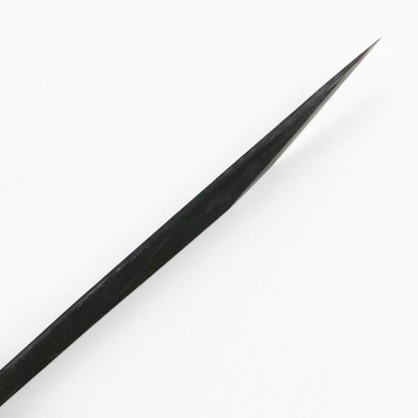 昭三作接ぎ木小刀24ミリ直型 昭三作 接木小刀 24mm 片刃 黒打ち仕上げ 直型 右利き用 : ほんまもん