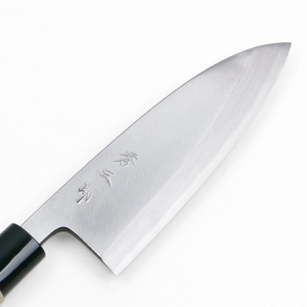 堺秀三郎 出刃包丁 片刃 150mm 霞研ぎ : ほんまもん ヤフーショップ