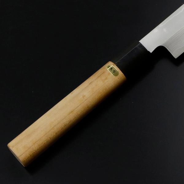 アウトレット】 柳刃 青ニ鋼尺一 330mm 本霞 鞘付き