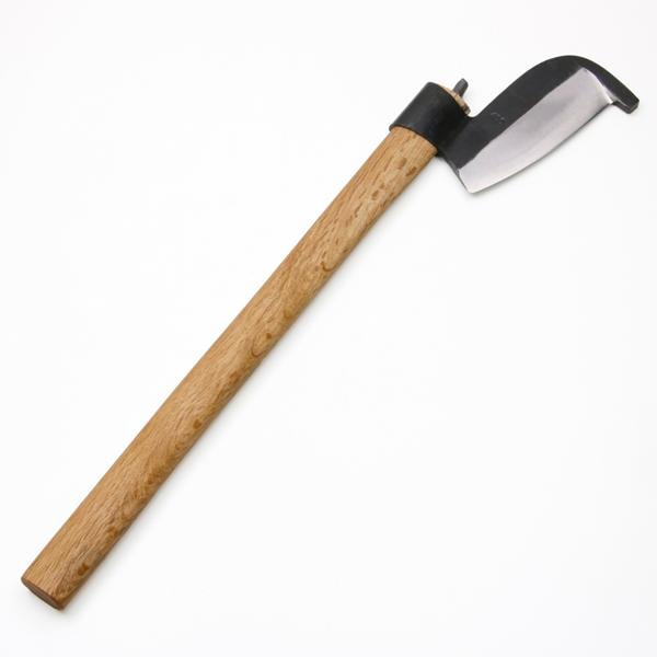 小野利 丸ヒツ鉈 400g 白紙鋼 ケース付き |  | 01