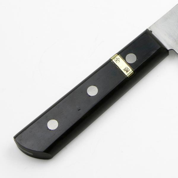 INOOX 牛刀 ステンレス製 料理用包丁　源正金 源 正金 牛刀 両刃 270mm 全鋼 黒合板柄（長期在庫品） : ほんまもん