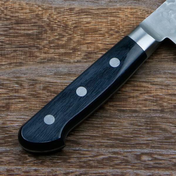 名入れ無料 青馬 三徳包丁 両刃 180mm 青紙スーパー鋼 割込み 名入れ無料 青馬 三徳包丁 両刃 180mm 青紙スーパー鋼 割込み