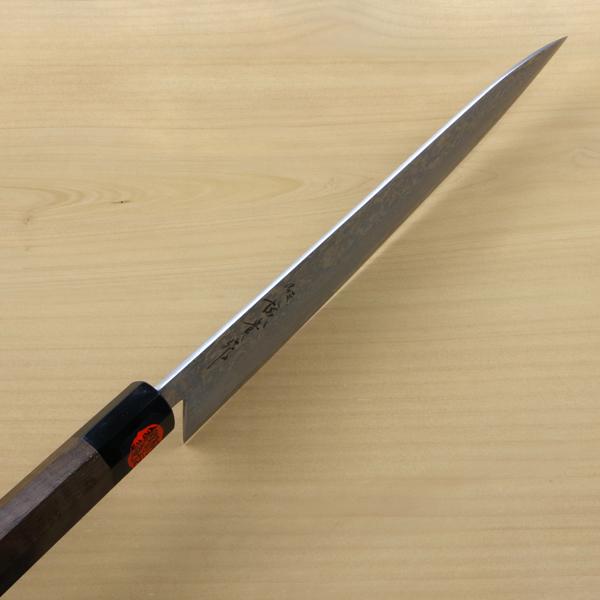 田中誠貴作 春風 和牛刀 両刃 240mm 粉末ハイスR2 割込み ステンレス 