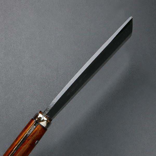 名入れ可能 東周作 最高級 黒打腰鉈 両刃180mm 白紙鋼 名入れ可能 東周作 最高級 黒打腰鉈 両刃180mm 白紙鋼