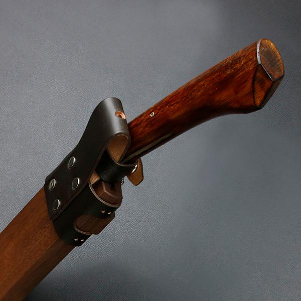 名入れ可能 東周作 最高級 黒打腰鉈 両刃180mm 白紙鋼 名入れ可能 東周作 最高級 黒打腰鉈 両刃180mm 白紙鋼