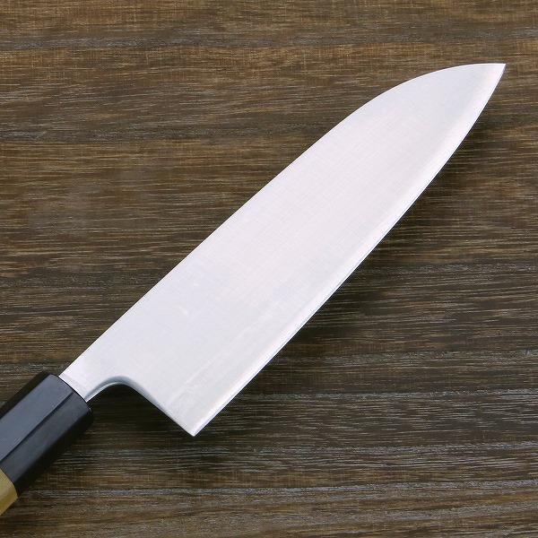 名入れ無料 三徳包丁 両刃 165mm 粉末ハイスR2 割込み 名入れ無料 三徳包丁 両刃 165mm 粉末ハイスR2 割込み
