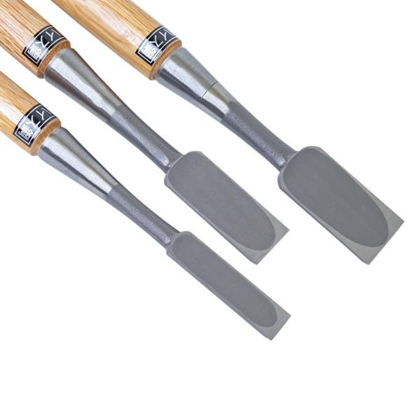 50%OFF!】鑿 ハイス 追入のみ ノミ 鑿 のみ 3本組 セット 建築、建設用