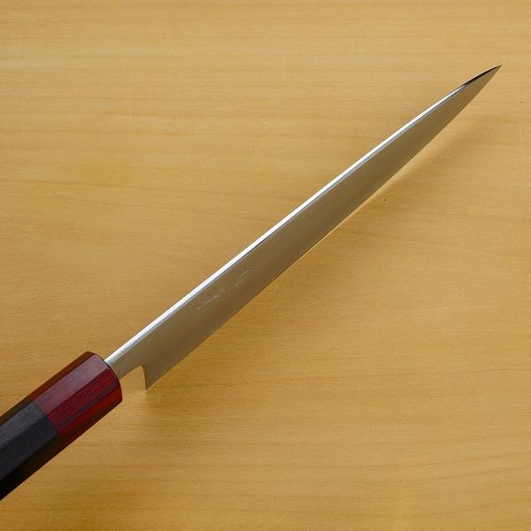 堺元兼 和牛刀 両刃 210mm 白紙2号 紫檀柄 : ほんまもん ヤフー