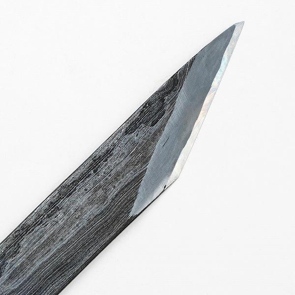 雲龍 切出し小刀 21mm 青紙1号鍛造古鉄 木目仕上げ : ほんまもん