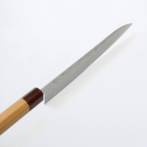 和牛刀 210mm 両刃 スウェーデン鋼 和紙地 33層ダマスカス模様 八角