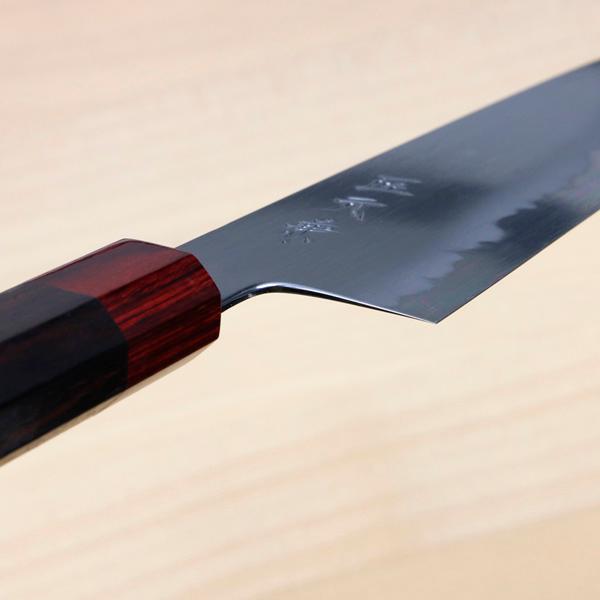 匠元兼 牛刀 両刃 240mm 白紙1号 紫檀柄 : ほんまもん ヤフーショップ