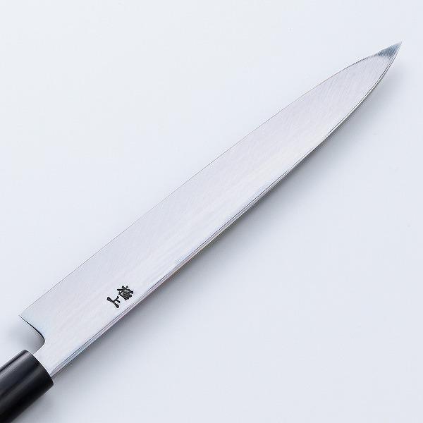 堺元兼 刺身包丁 柳刃包丁 210mm 白紙2号 刃金つけ 水牛柄 木鞘 堺元兼 刺身包丁 柳刃包丁 210mm 白紙2号 刃金つけ 水牛柄 木鞘
