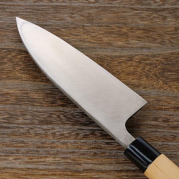 名入れ無料 出刃包丁 片刃 165mm 銀三ステンレス 桜柄 左利き用 一般
