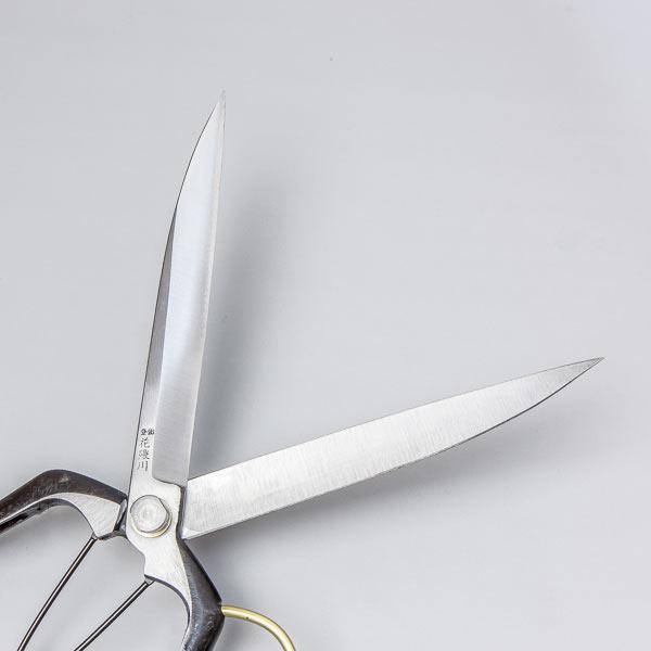 花隈川　片手刈込鋏　両刃　細身軽量 280mm ガード付き 名入れ無料 片手刈込鋏 花隈川 細身 軽量 両刃 280mm ガード付き 職人