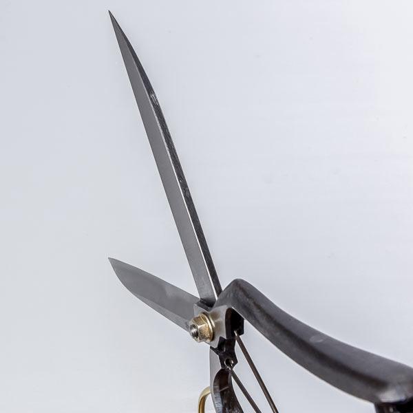 花隈川　片手刈込鋏　両刃　細身軽量 280mm ガード付き Amazon | 花隈川 片手刈込鋏ガード付細身軽量280mm 職人手作り | 園芸
