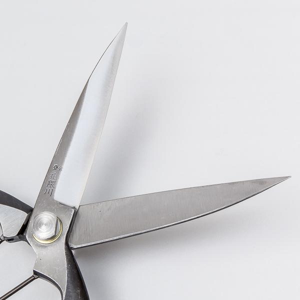 名入れ無料 片手刈込鋏 花隈川 両刃 230mm 職人手作り : ほんまもん