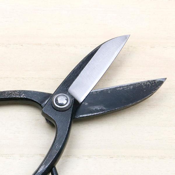 佐保 植木屋鋏 京津島型 3寸刃 青紙鋼 カシメ止め 総手造り鍛造品