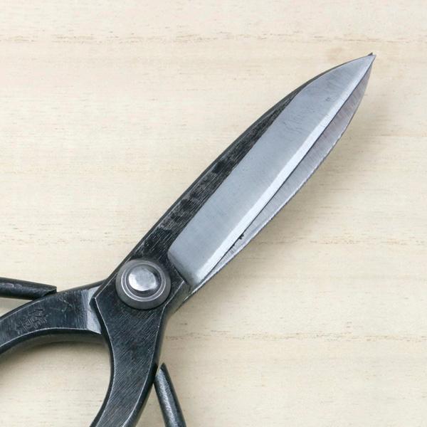 佐保 佐助型 大久保鋏 3寸5分刃 青紙鋼 総手造り鍛造品 カシメ止め