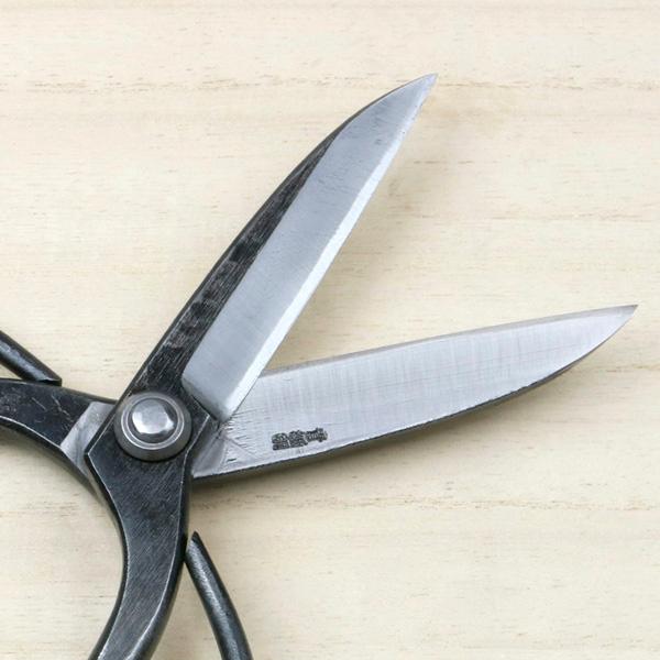 佐保 佐助型 大久保鋏 3寸5分刃 青紙鋼 総手造り鍛造品 カシメ止め