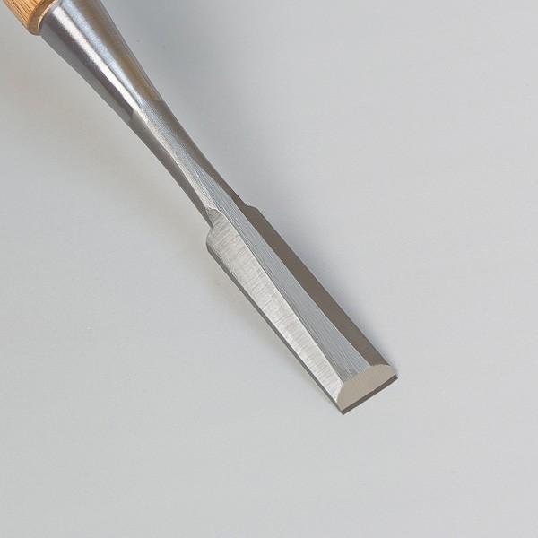 追入鑿 ハイス鋼 赤樫柄 18mm 大工道具 鑿 のみ ノミ : ほんまもん