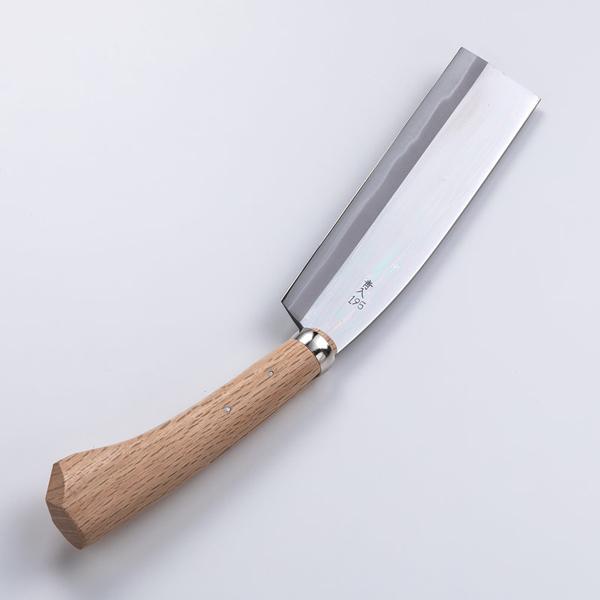 名入れ可能 東周作 極上 腰鉈 両刃195mm 青紙鋼 鞘付き 本職向け