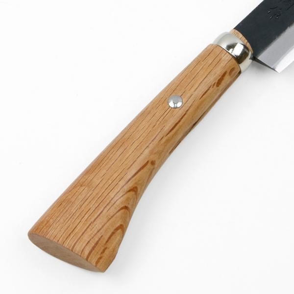 東周作 竹割鉈 両刃120mm 青紙鋼 鞘付き : ほんまもん ヤフー